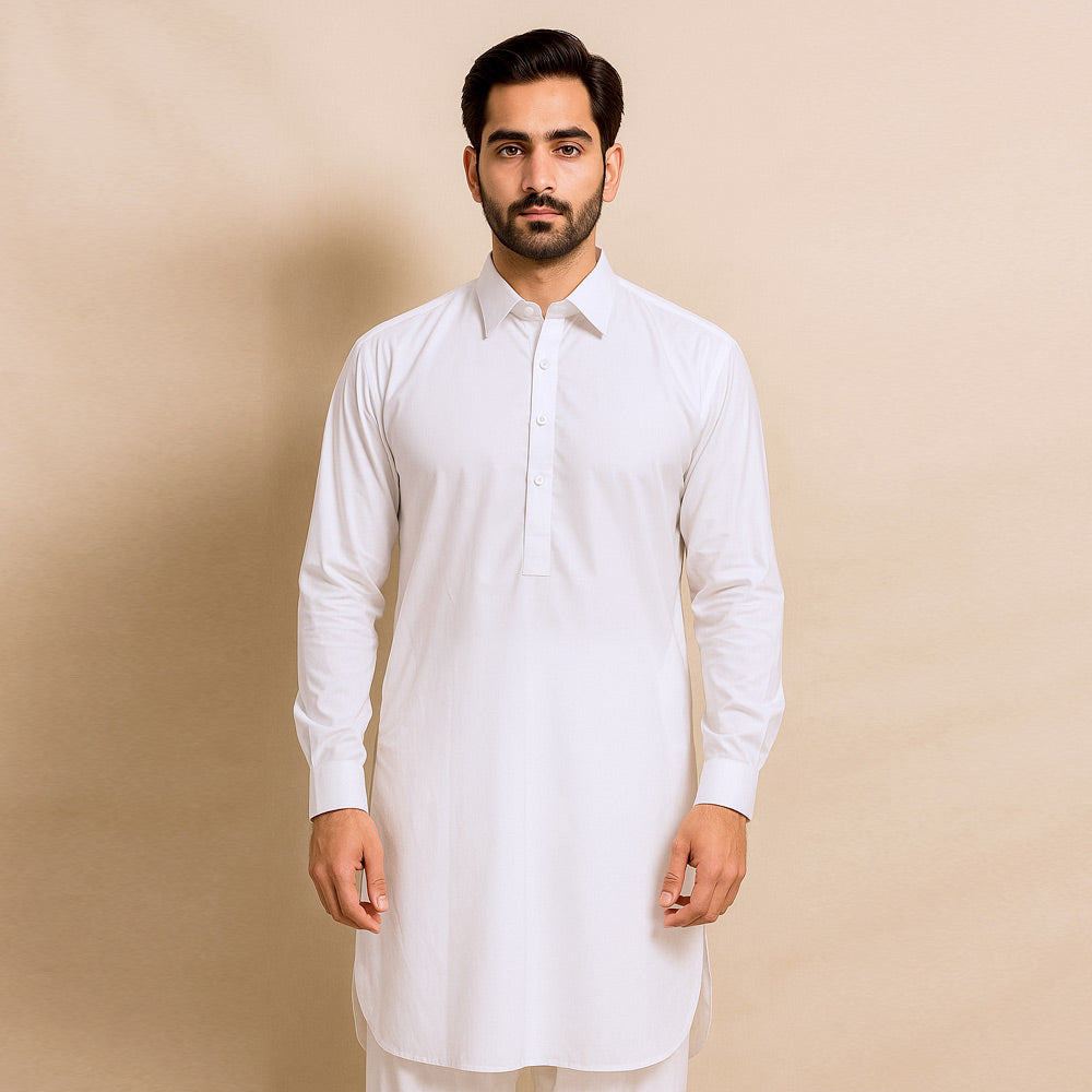 Men's Kameez Shalwar (CTMPSH-2B|U3234/CLR-RCF|FOLB)