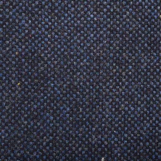 [46407] Blue Pin Dot Blended Wool Fabric | JWB-41